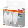 Image de Ampoules LED flamme dépolie avec radiateur E14 49W - Blanc froid - OSRAM