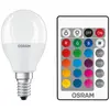 Image de OSRAM Ampoule LED | Culot: E14 | Blanc chaud | 2700 K | 4.9 W | équivalent à 40 W | LED Retrofit RGBW avec télécommande
