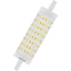 Image de OSRAM dimbare LED flitslig met R7s basis, 16 W LED buis, vervanging vir 125 W gloeilamp, warm wit (2700K)\