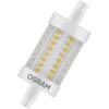 Image de OSRAM LED LINE R7S | Tube Crayon LED culot R7s, 7W = 60W équivalent incandescent | Blanc chaud | 2700K