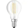 Image de Osram Ampoule LED, Culot: E14, Blanc chaud, 2700 K, 4 W, équivalent à 40 W, clair, LED Retrofit Classic P