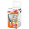 Image de OSRAM LED sphérique verre dépoli variable 6.5W E14 806lm 2700K chaud - Boite de 1