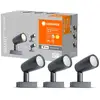 Image de LEDVANCE SMART+ WiFi Garden Spot set de 3 pièces