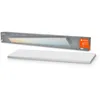 Image de LEDVANCE Plafonnier LED intelligent, panneau intérieur avec technologie WiFi, couleur de la lumière variable (3000K-6500K), 120x10cm, pour Google et Alexa, SMART+ WIFI PLANON FRAMELESS 4058075484535