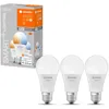 Image de LEDVANCE Lampe LED intelligente avec technologie WiFi, douille E27, dimmable, couleur de la lumière variable (2700-6500K), remplacement 60W, SMART+ WiFi Classic Tunable White, lot de 3