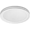 Image de LEDVANCE Applique et plafonnier LED intelligents pour une utilisation en intérieur avec technologie WiFi, couleur de la lumière variable(3000K-6500K), gris, 495mm,compatible avec Google et Alexa,ORBIS