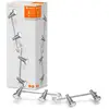 Image de LEDVANCE Niclas Spot LED, nickel, à 4 lampes