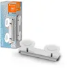 Image de LEDVANCE Smart LED salle de bain chrome, 15W, 1400LM, 3000-6500K, 32cm, IP44, Applique Orbis Wave, lampe de salle de bain avec technologie wifi, dimmable, contrôlable via app et assistant vocal.
