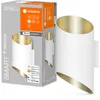 Image de LEDVANCE ORBIS CYLINDRO SMART+ Wi-Fi luminaire, luminaire mural intérieur LED à gradation, 12W, température de couleur 3000-6500K, 600 lumens, noir/cuivre, cylindre avec découpes asymétriques, 20x12cm