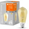 Image de LEDVANCE Lampe LED intelligente avec technologie WiFi, E27-base, verre doré ,Blanc chaud (2400K), 680 Lumen, Remplacement de la traditionnelle 53W-Ampoules 1-Pack