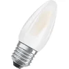 Image de Osram LED Star Classic B40 LED lampe pour la base E27, forme de bougie, verre Matt, 470 lumens, blanc froid (4000K), remplacement des ampoules de 40W conventionnelles, non dimmables, 1 pack