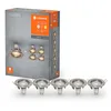 Image de LEDVANCE Spot Subsiders en 5 pack, y compris les lampes 5x Gu10 (5x 2,6W), nickel brossé, boîtier métallique, protection IP20