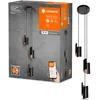 Image de LEDVANCE Suspension SMART+ WiFi DECOR, noir, 24,5W, 2100lm, blanc réglable 3000-6500K, dimmable, répartition de la lumière haut et bas, contrôlable par application, compatible avec Amazon et Google