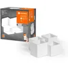 Image de LEDVANCE Plafonnier SMART+ WiFi DECOR, blanc, 22W, 1680lm, blanc réglable 3000-6500K, dimmable, répartition de la lumière haut et bas, contrôlable par application, compatible Amazon, Google, etc.