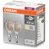 Image de OSRAM Ampoule goutte LED E14 4 W 827, kit de 2