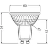 Image de Source lumineuse LED OSRAM réflecteur GU10 4,3W 36° 865 claire