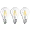 Image de OSRAM Ampoule LED à filament E27 7 W, blanc chaud, lot de 3
