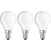 Image de OSRAM Ampoule LED E14 4 W, blanc chaud, 470 lm, kit de 3