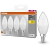 Image de Osram Ampoule LED Plastique 4.9W = 4.9 Watt W E14 Blanc Chaud, 4 pièces