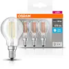 Image de OSRAM ampoule LED E14 P40 4W filament 840 470lm x3