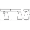 Image de LEDVANCE Pear spot saillie LED GU10 2 lampes gris