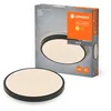 Image de LEDVANCE ORBIS LONDE LED PLAFIC LED 480 mm, noir, 36W, 4150LM, couleur de lumière blanche chaude, distribution de lumière très homogène, module LED fermement installé, rond IP20, 3000K