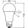 Image de OSRAM LED Classic Star, mat, E27, 10 W, 4.000 K, 1.055 lm