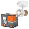 Image de LEDVANCE Decor Spot Cork 1X3.4W 927 GU10 WT LEDV, 3.4 W, White