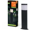 Image de LEDVANCE Lampe d’extérieur ENDURA HYBRID DALLAS, lampe hybride, 4W, 300lm, blanc chaud, température de couleur 3000K, gris foncé, acier inoxydable, IP44 et IP67, fonctionnement solaire et réseau