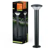 Image de LEDVANCE Lampe d’extérieur ENDURA HYBRID OLONA, lampe hybride, 2W, 140lm, blanc chaud, température de couleur 3000K, gris foncé, acier inoxydable, IP44 et IP67, fonctionnement solaire et réseau
