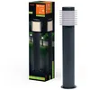 Image de LEDVANCE Lampe d’extérieur ENDURA HYBRID RONDO, lampe hybride, 4W, 250lm, blanc chaud, température de couleur 3000K, gris foncé, acier inoxydable, IP44 et IP67, fonctionnement solaire et réseau