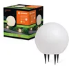 Image de LEDVANCE Lampe d’extérieur ENDURA HYBRID BALL, lampe hybride, 2W, 180lm, ton blanc chaud, température de couleur 3000K, blanc, plastique, IP44 et IP67, fonctionnement solaire et réseau