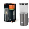 Image de LEDVANCE Lampe d’extérieur ENDURA CLASSIC EBRO WALL SEN, applique murale, acier inoxydable, inst. facile et rapide, IP44, détec. de mouvement, capt. de lumière du jour, util. flexible en extérieur