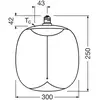 Image de OSRAM LED Vintage Big Oval E27 12W 818 Filament ambre à intensité variable