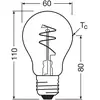 Image de OSRAM LED Vintage E27 4,9W 2.700K Spirale filament or