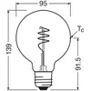 Image de OSRAM LED Vintage G95 E27 3,4W 827 Spirale filament or