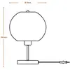 Image de LEDVANCE Lampe à poser Ball, marron, carton ondulé, acier, E27