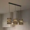 Image de LEDVANCE Suspension Cylinder, 3 lampes, brun, carton ondulé