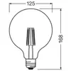 Image de OSRAM ampoule LED à filament Globe G125 E27 7,2W 2.700K