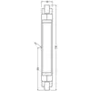Image de OSRAM Lampe LED barre R7s 117,6 mm 8W 827 Slim Line