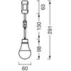 Image de OSRAM Douille de construction LED A75 10W 840 1055 lm boîte de raccordement, pack de 3