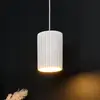 Image de Suspension OSRAM Decor Plaster Routes Tube, blanc, plâtre, E27