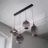 Image de Suspension OSRAM Decor Needle Linear, gris, acier, à 4 lampes E27