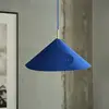 Image de Suspension OSRAM Decor Flip, bleue, feutre, E14, réglable