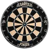 Image de Home Deluxe - Jeu de fléchettes Finish - Moderne, Couleur : Noir, Gris, Bleu I Entourage pour Jeu de fléchettes Entourage pour Cible de fléchettes Anneau de récupération Cible de fléchettes