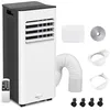 Image de Home Deluxe Climatiseur mobile KIMO - 9000 BTU | climatiseur mobile, climatiseur portable, climatiseur transportable