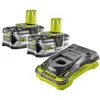 Image de Ryobi - Pack 2 Batteries 18V One+ 5.0 Ah & Son Chargeur Rapide - RC18150-250G