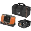 Image de Pack Batterie AEG L1840SHD 18V 4.0Ah HD + Chargeur Rapide SET PRO18V