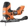Image de AEG - Scie sauteuse poignée pommeau SUBCOMPACT 18V BRUSHLESS, course de lame 25,4 mm, 0 à 3200 cps/min, 6 vitesses + fonction automatique, (sans batterie) - BST18BSBL-0
