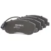 Image de RIDEX 402B0427 Set d'essieu Plaquettes de frein Avant Compatible avec RENAULT Master 3 Van FV